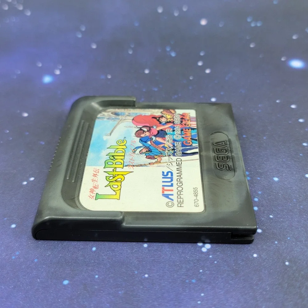 Atlus Last Bible Megami Tensei Gaiden Sega Game Gear Japan Import Cartridge 1994